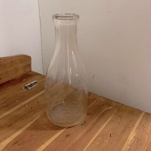 Vintage one quart milk container